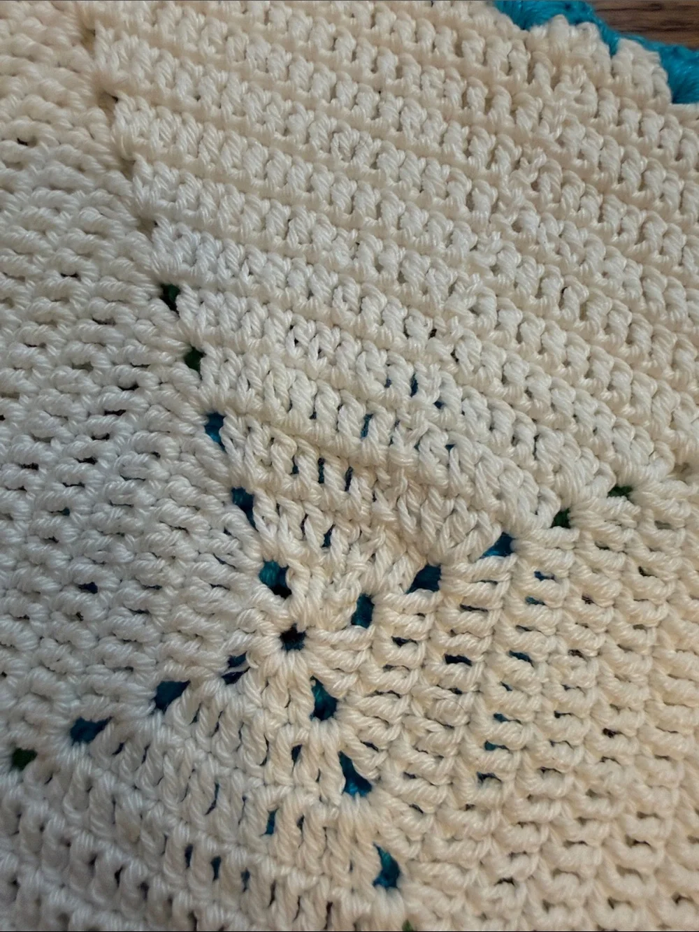 Source Unknown hand crocheted